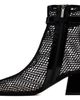 ALAÏA ALAÏA Black Fishnet 55 Boots - 3