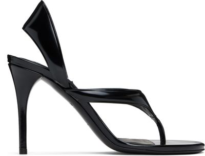 ALAÏA ALAÏA Black Infradito Heeled Sandals