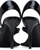 ALAÏA ALAÏA Black Infradito Heeled Sandals - 2
