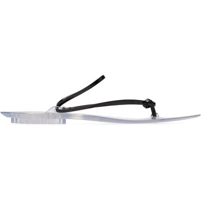 ALAÏA ALAÏA Black Invisible Thong Sandals