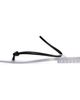 ALAÏA ALAÏA Black Invisible Thong Sandals - 3
