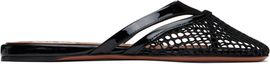 ALAÏA ALAÏA Black Net Fi Fishnet Mules