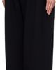 ALAÏA ALAÏA Black Peplum Fleece Lounge Pants - 3
