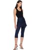 ALAÏA ALAÏA Black Sleeveless Ribbed Knit Bodysuit - 5