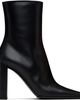 ALAÏA ALAÏA Black Soft Calf 90 Ankle Boots - 1