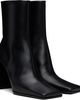 ALAÏA ALAÏA Black Soft Calf 90 Ankle Boots - 4