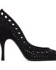 ALAÏA ALAÏA Black Vienne Heels - 1