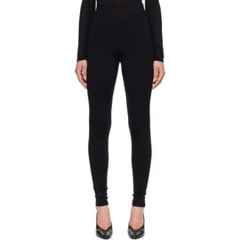 ALAÏA ALAÏA Black Wool Leggings