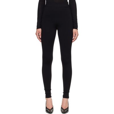 ALAÏA ALAÏA Black Wool Leggings