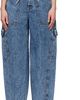 ALAÏA ALAÏA Blue Cargo Jeans - 1