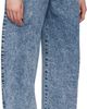 ALAÏA ALAÏA Blue High Waisted Round Jeans - 2