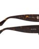 ALAÏA ALAÏA Brown Aviator Mask Sunglasses - 2