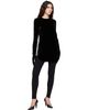 ALAÏA ALAÏA Brown Cinched Waist Velvet Minidress - 5
