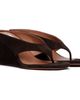 ALAÏA ALAÏA Brown Cube Thong Heeled Sandals - 4