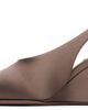 ALAÏA ALAÏA Brown Cube Wedge Slingback Heels - 3