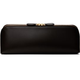 ALAÏA ALAÏA Brown Delta Clutch