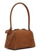 ALAÏA ALAÏA Brown 'Le Bouledogue' Small Nubuck Bag - 2