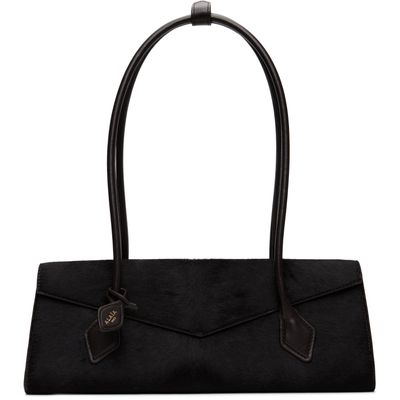 ALAÏA ALAÏA Brown 'Le Teckel' Flap Medium Bag