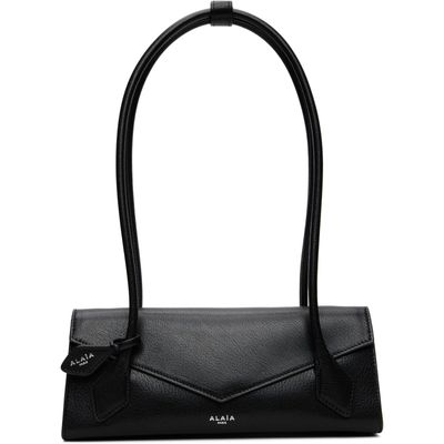 ALAÏA ALAÏA Brown 'Le Teckel' Flap Small Bag
