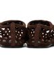 ALAÏA ALAÏA Brown Vienne Thong Sandals - 2