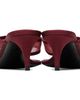 ALAÏA ALAÏA Burgundy Infra 55 Heeled Sandals - 2