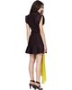 ALAÏA ALAÏA Burgundy Silk Knit Minidress - 3
