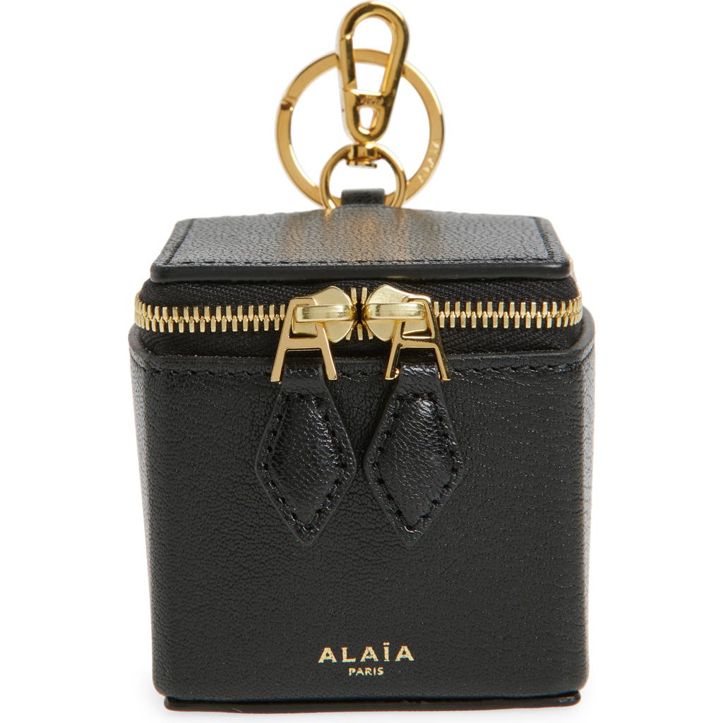 Alaïa Alaïa Charms Cube Leather Coin Purse