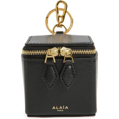 Alaïa Alaïa Charms Cube Leather Coin Purse