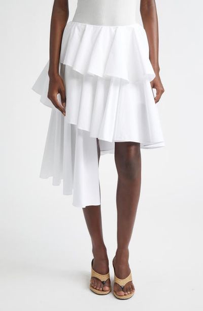 Alaïa Alaïa Cotton Spiral Skirt