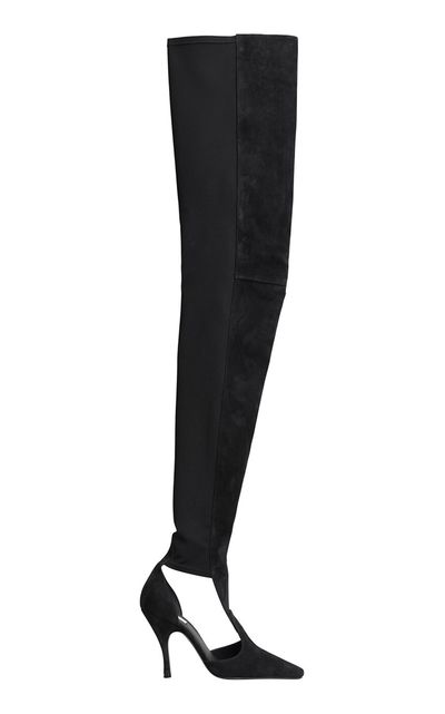 ALAÏA ALAÏA Cuissardes Suede ThighHigh Boots