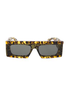 ALAÏA ALAÏA Cut Rectangular Sunglasses