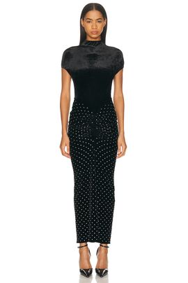 ALAÃA ALAÃA Draped Dress
