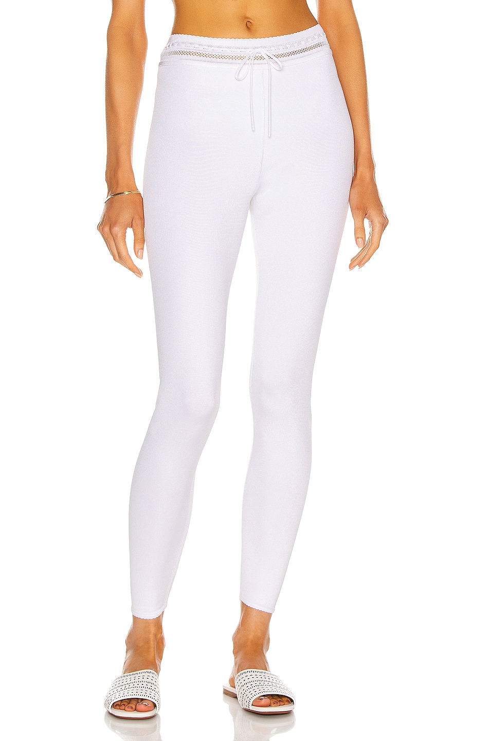 ALAÏA - ALAÃ A Edition 1993 The Lace Knit Leggings