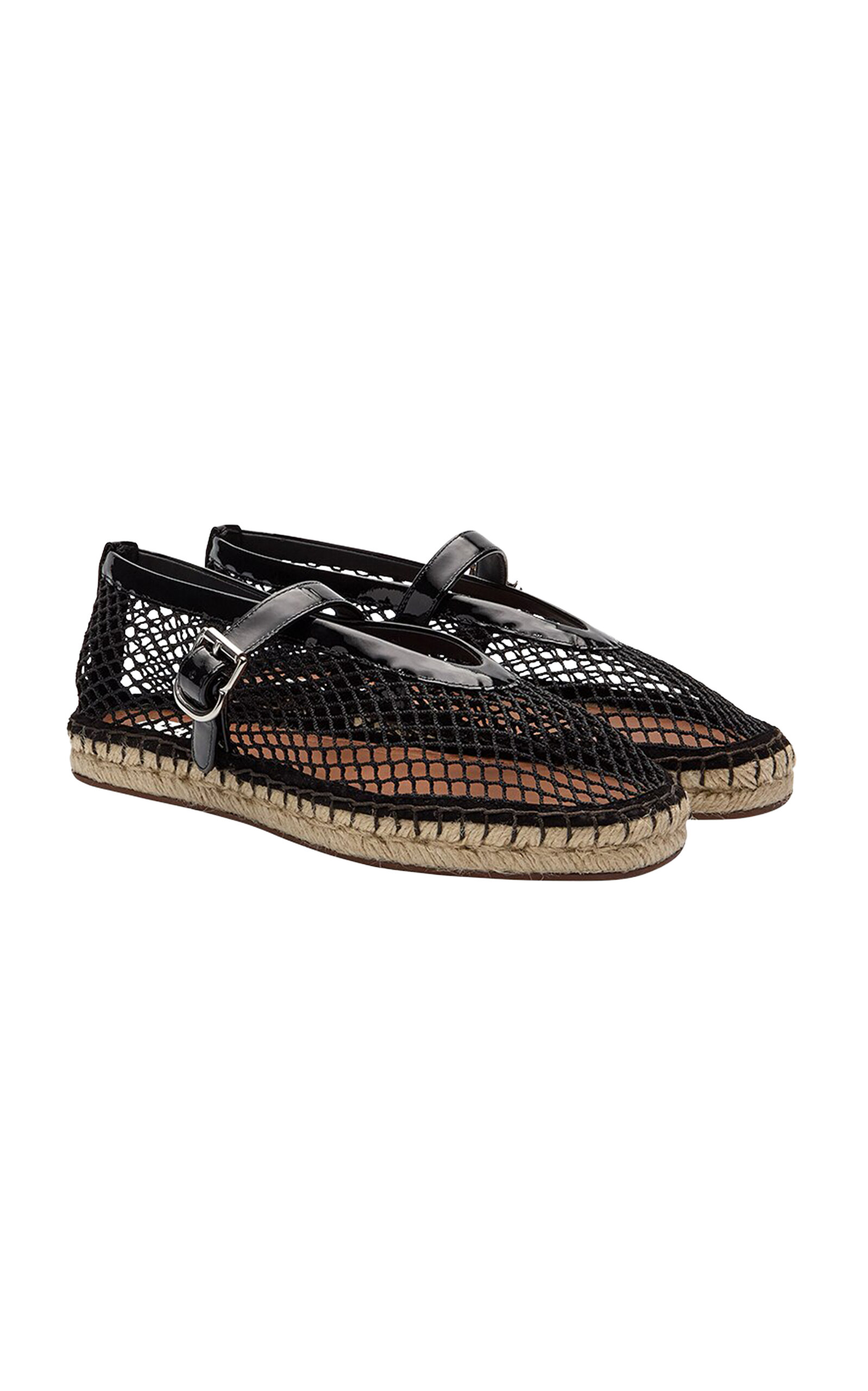 ALAÏA ALAÏA Fishnet Espadrilles