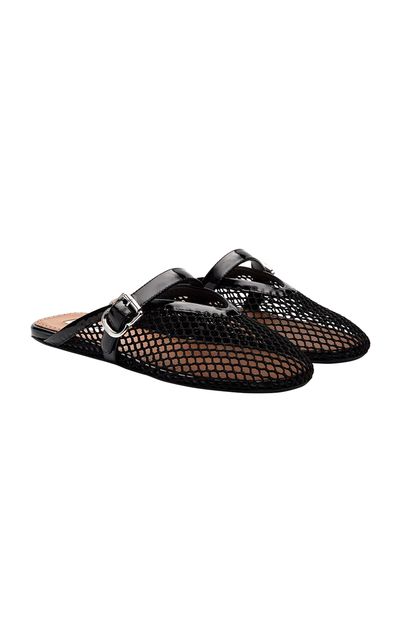 ALAÏA ALAÏA Fishnet Mules
