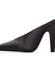 ALAÏA ALAÏA Gray Cone Mule Heels - 3