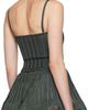 ALAÏA ALAÏA Gray Crinoline Knit Tank Top - 3