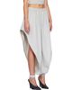 ALAÏA ALAÏA Gray Fleece Jersey Pointed Trousers - 2