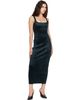 ALAÏA ALAÏA Green Tailored Velvet Maxi Dress - 4