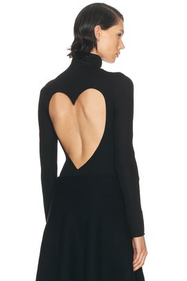 ALAÃA ALAÃA Heart Bodysuit Top