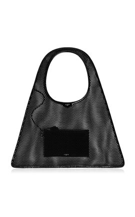 ALAÏA ALAÏA Hobo Patent Leather Tote Bag