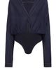 ALAÃA ALAÃA Hooded Long Sleeve Bodysuit - 1