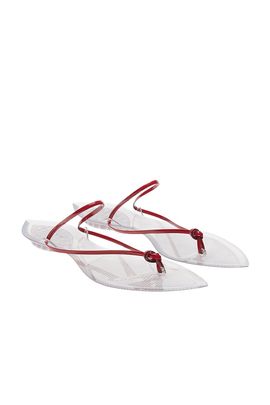 ALAÏA ALAÏA Invisible Jelly Thong Sandal