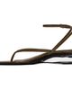 ALAÏA ALAÏA Khaki Invisible Thong Heeled Sandals - 3