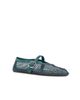 ALAÏA ALAÏA La Ballerine Fishnet Strass Flat - 2