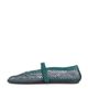 ALAÏA ALAÏA La Ballerine Fishnet Strass Flat - 5