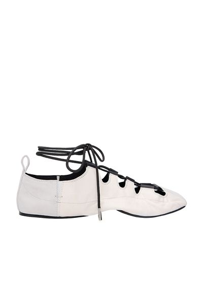ALAÏA ALAÏA Laced Flat