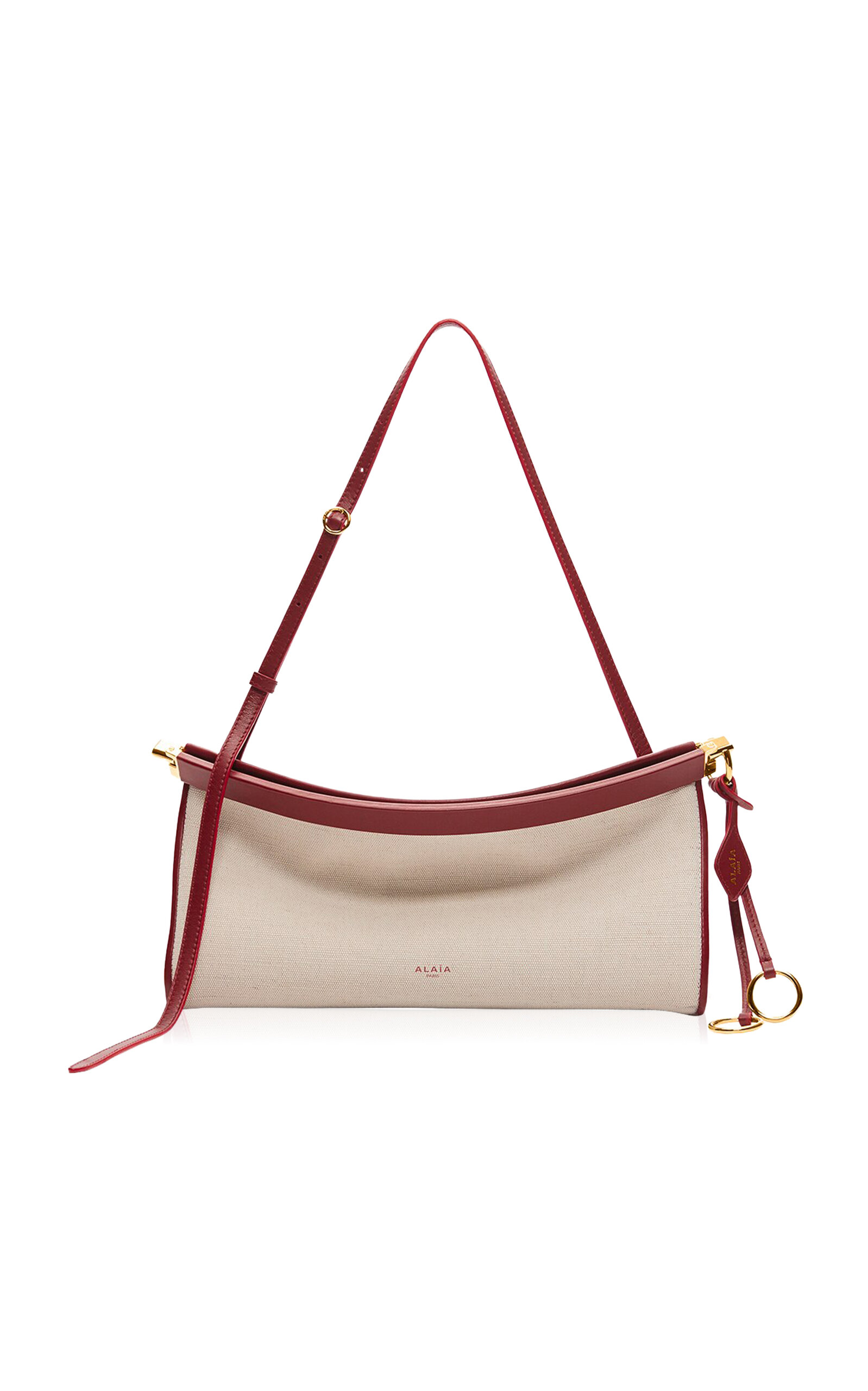 ALAÏA ALAÏA Le Click E/W LeatherTrimmed Bag