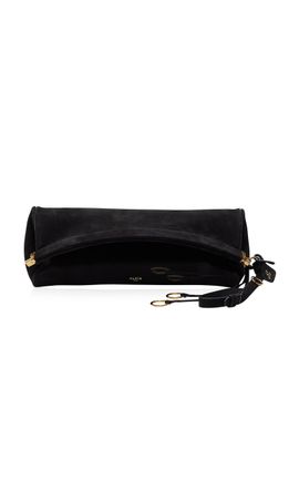 ALAÏA ALAÏA Le Click Leather Clutch