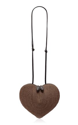 ALAÏA ALAÏA Le Coeur Braided Crossbody Bag